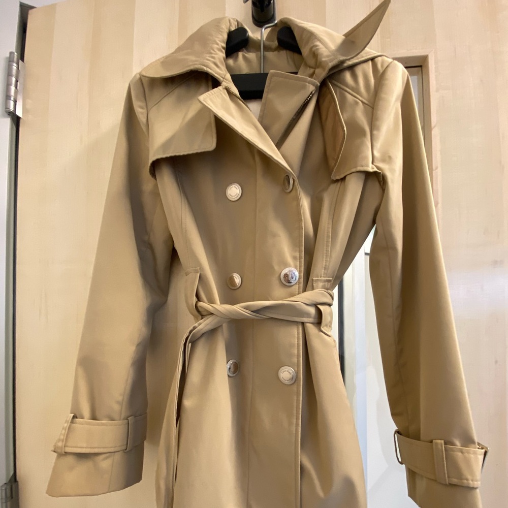 Calvin Klein Trench Coat with hood